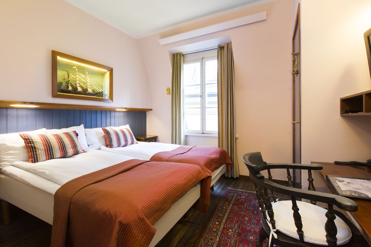 Captain's Double Room | Lord Nelson, Gamla Stan, Stockholm, Sweden.